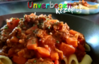 Rezept für Penne Bolognese