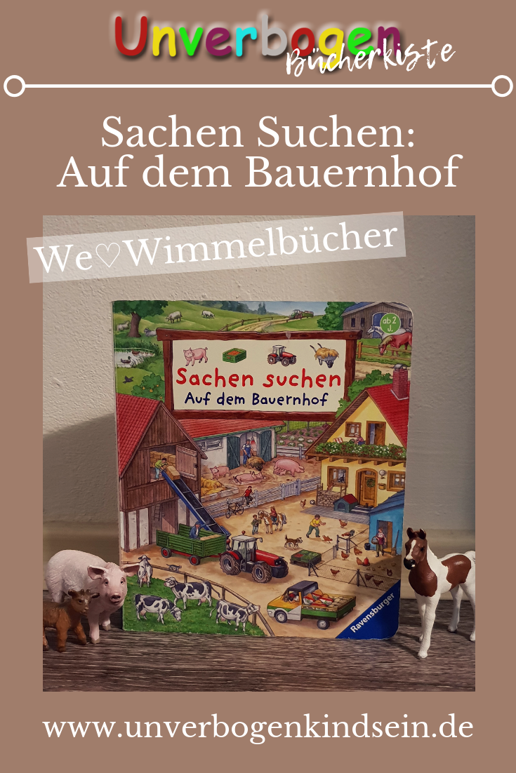 Unverbogen Bücherkiste| Sachen Suchen: Auf dem Bauernhof #Buchrezension #Buchvorstellung #Kinderbücher