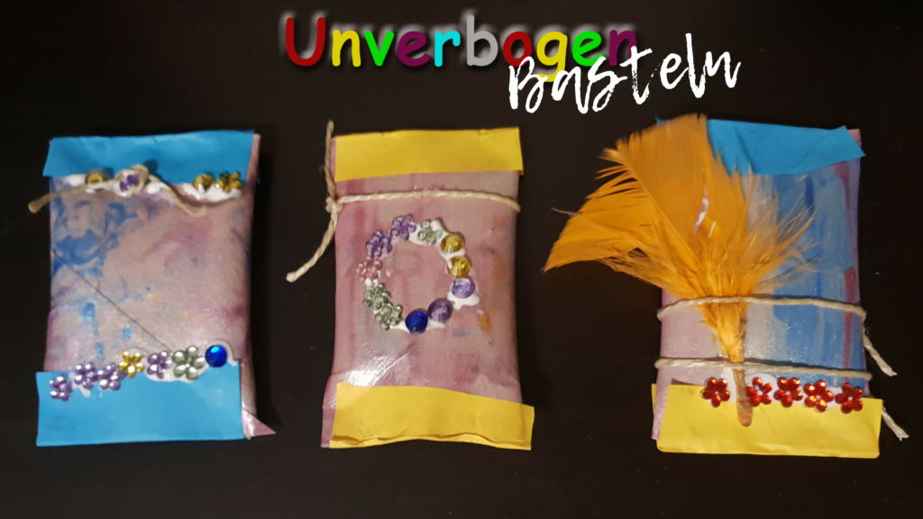 Beitrag: Rasseln aus Papprollen Basteln DiY Musikinstrumente