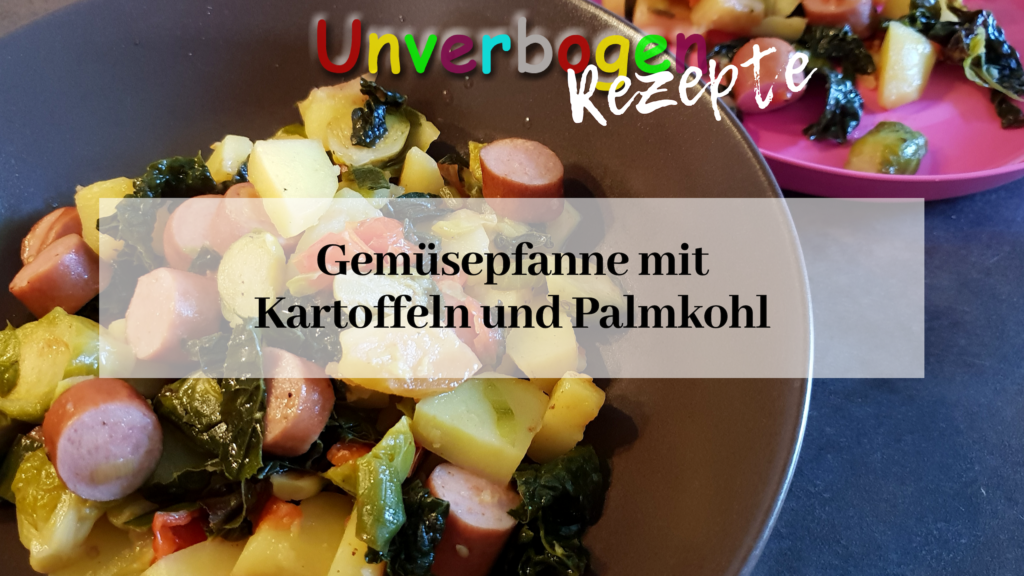 Gemüsepfanne mit Kartoffeln und Palmkohl Rezept
