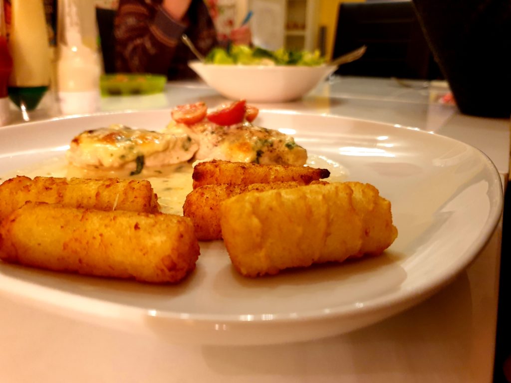 Wochenende in Bildern 23./24.2 Sonntag Abendessen