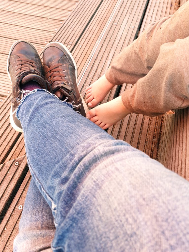 Selbstbestimmung Barfußlaufen