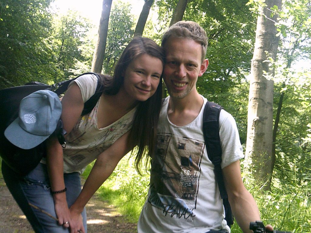 Wir Foto gemacht von unserer Tochter